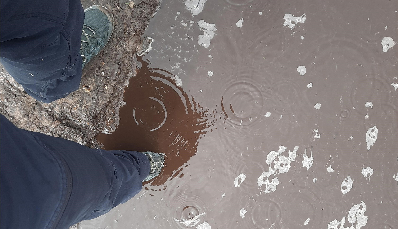 waterdichtheid lowa schoen testen