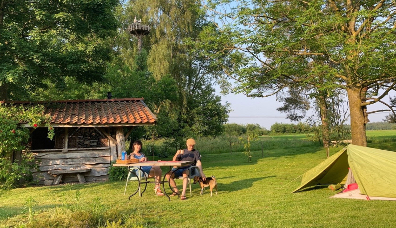 camping van roel en sandra bij westerbork