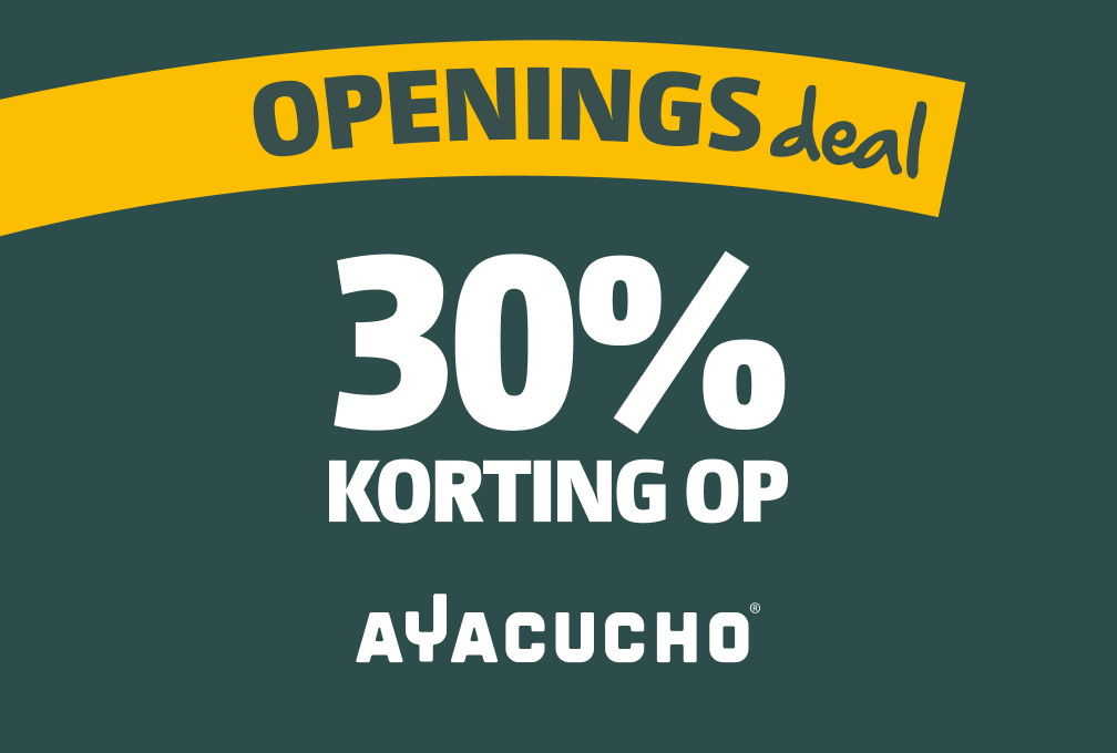 30% korting op ayacucho