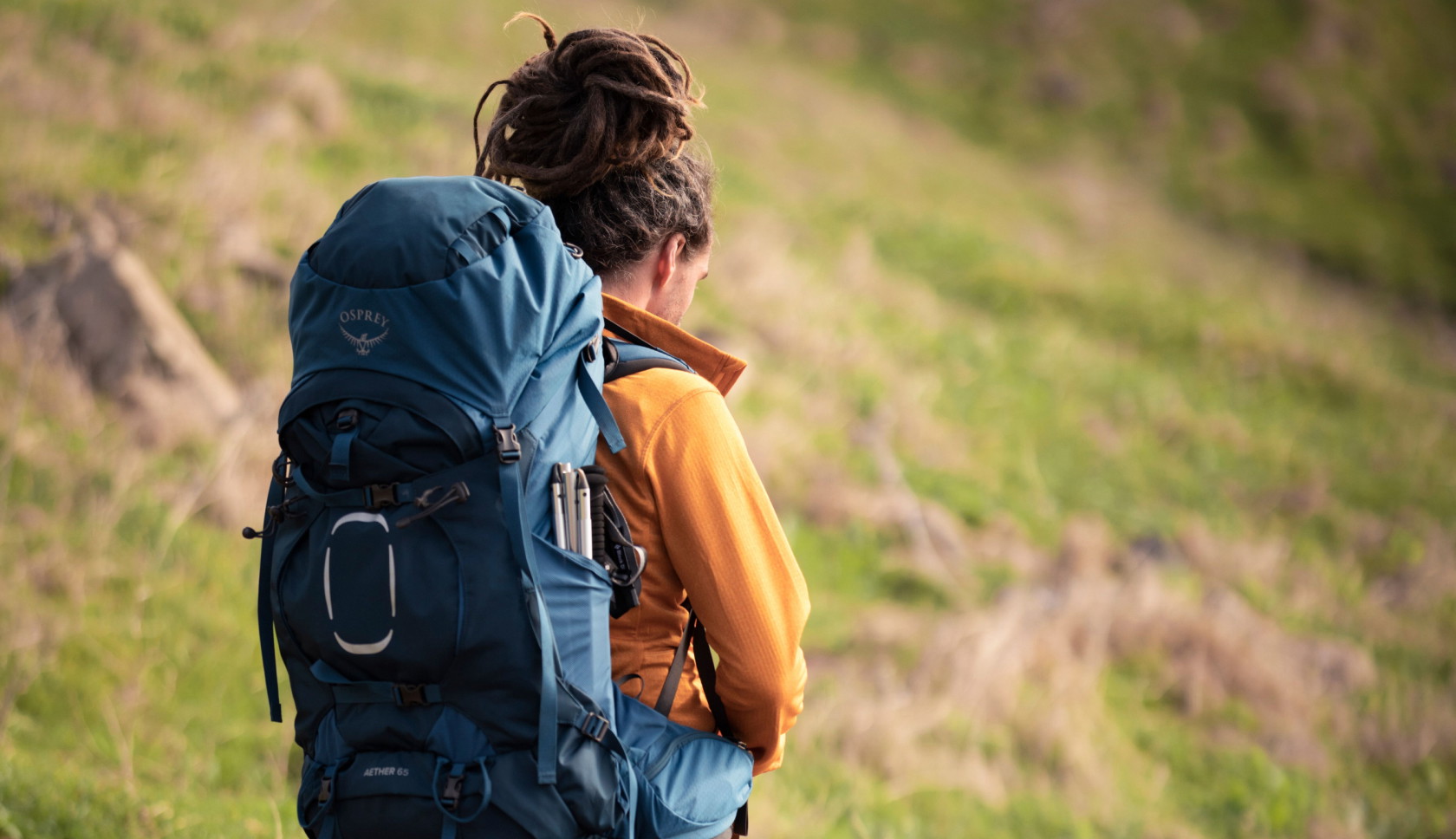 hiker met backpack