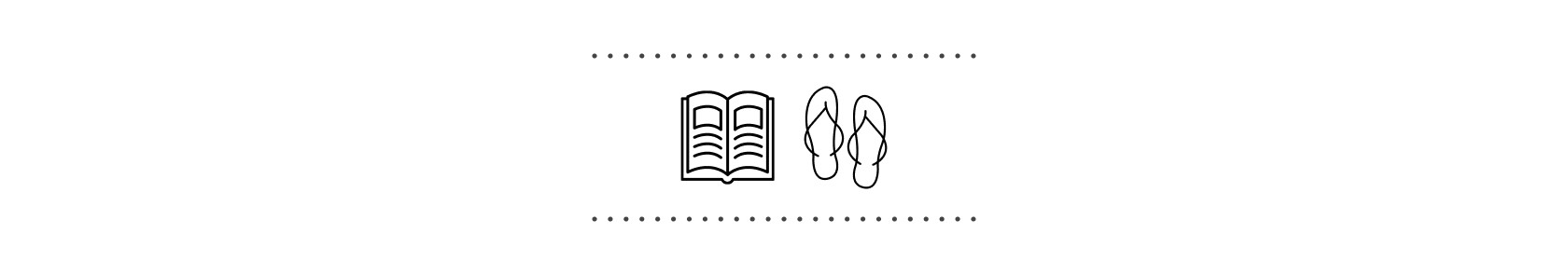 icoontje boek en slippers