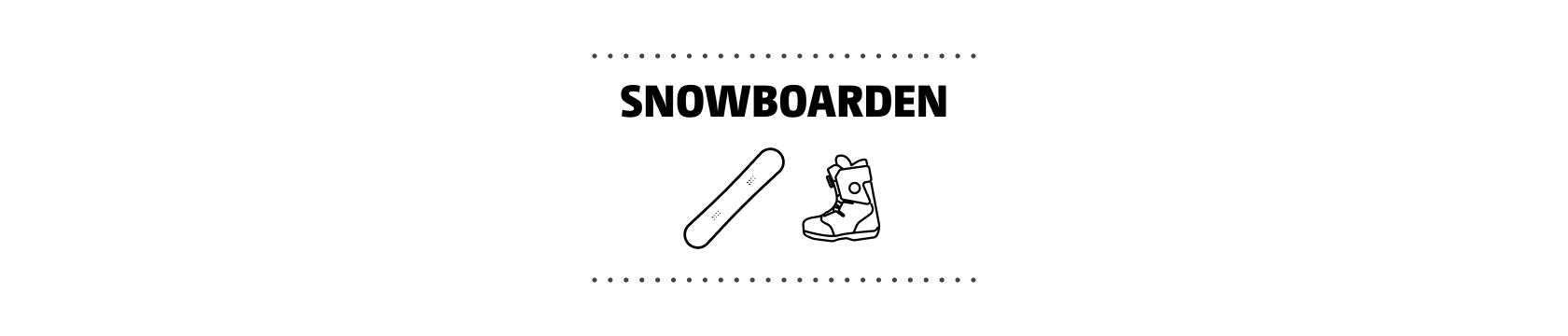 iconen van een snowboard en snowboardschoenen